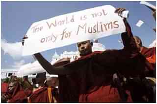 Buddhism versus Islam (Image credits: Twitter.com/@DeannaFBerry)