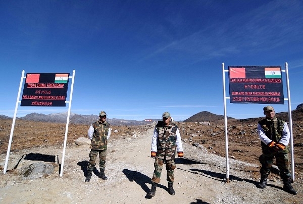 

The India-China border at the Bumla Pass (Biju Boro/AFP/Getty Images)