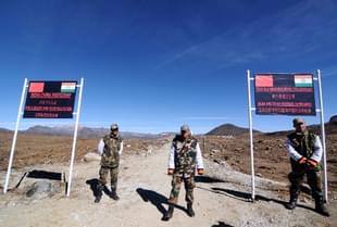 The India-China border. (Biju Boro/AFP/GettyImages)