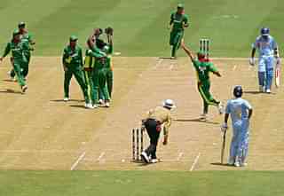 India lose to Bangladesh in 2007. (Twitter.com/@CricketopiaCom)