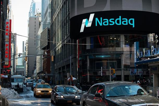 The Nasdaq Stock Exchange. (GettyImages)