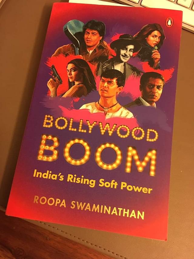 The book cover of ‘Bollywood Boom: India’s Rising Soft Power’ by Roopa Swaminathan