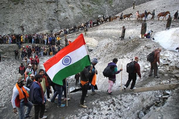 Shri Amarnath Yatra (Waseem Andrabi/Hindustan Times via Getty Images) 