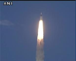 GSLV Mark III launch (Photo credit: ANI)