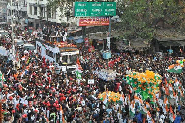 Traffic in Lucknow (Dheeraj Dhawan/Hindustan Times via Getty Images)