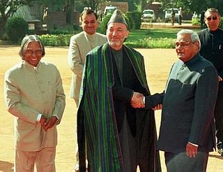 2003: Afghan President Hamid Karzai visit to New Delhi&nbsp;