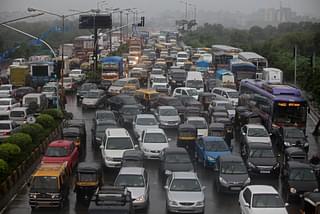 Traffic in Mumbai (Sattish Bate/Hindustan Times via Getty Images)