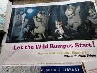 A poster promoting ‘Where The Wild Things Are’.