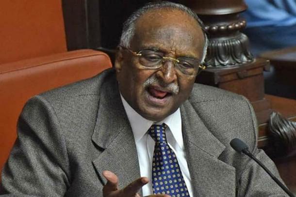 Legislative Council Chairman D H Shankara Murthy of the BJP. (PTI)