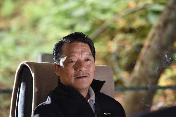Gorkhaland Territorial Administration Chief Executive Bimal Gurung (Indranil Bhoumik/Mint via Getty Images)