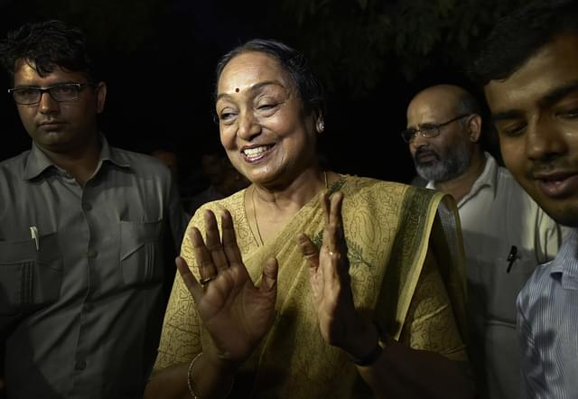 

Meira Kumar (Ravi Choudhary/Hindustan Times via Getty Images)