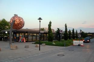 Unterföhring S-Bahn station where the attack took place