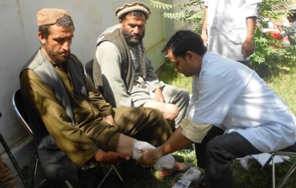 India in Afghanistan: The ‘Jaipur feet’ fame BMVSS provides artificial limbs to Afghans who lost their limbs to landmines. 