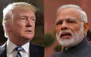 
US President Donald Trump, left, and Prime Minister Modi

