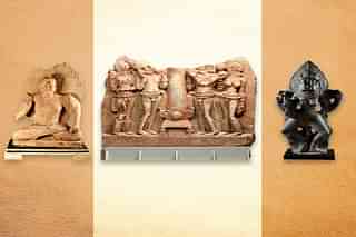 Sculptures returned from NGA. (PIB)