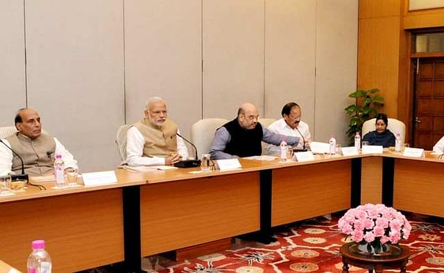  
A BJP parliamentary board meeting.