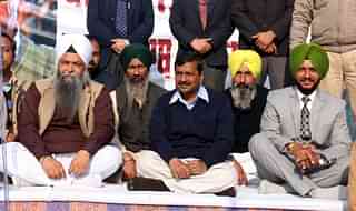 AAP convener Arvind Kejriwal campaigning in Punjab (Photo Credit: Sanjeev Kumar/Hindustan Times via Getty Images)