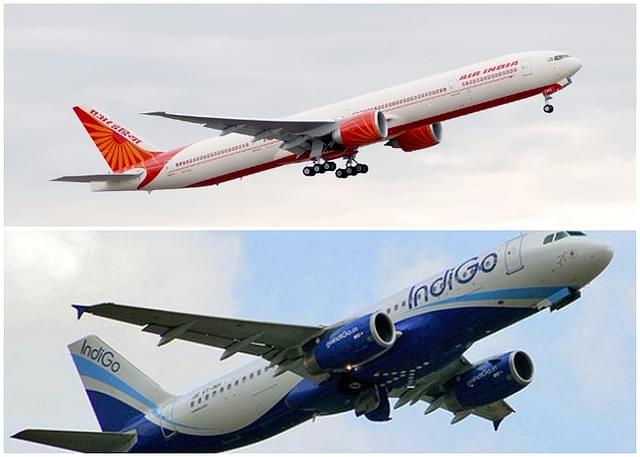 Air India and IndiGo