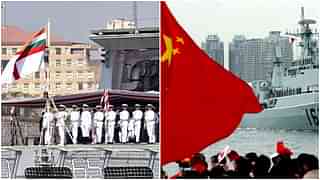 Indian and Chinese navies&nbsp;