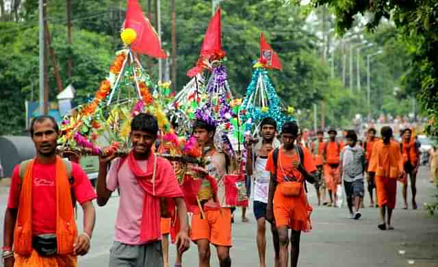 Kanwar Yatra - Representative Image (Vivek Banerjee/Twitter) 