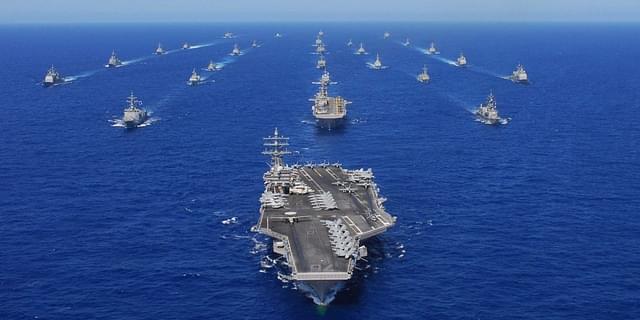 (A US Navy Fleet)c