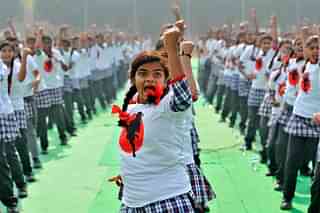 Girls in martial arts (Vipin Kumar/Hindustan Times via Getty Images) 
