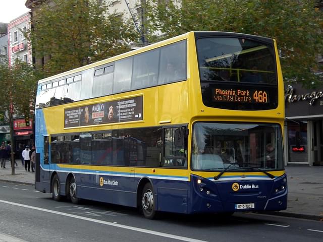 A Volvo Double Decker Bus in Dublin, Ireland. (Matty/Flickr)