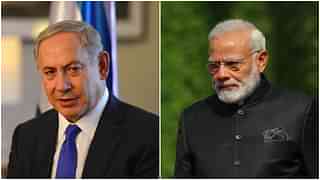 















Israeli Prime
Minister Benjamin Netanyahu and Indian Prime Minister Narendra Modi