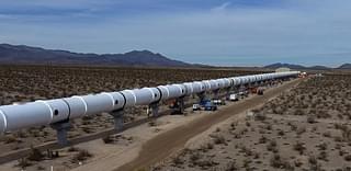 Hyperloop One’s test track in the United States
