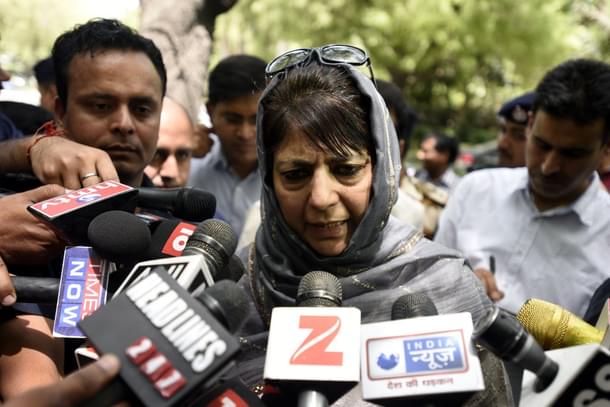 Mehbooba Mufti (Sonu Mehta/Hindustan Times via Getty Images) 