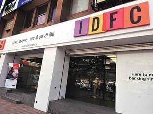 A branch of IDFC bank. 