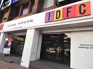 A branch of IDFC bank.&nbsp;