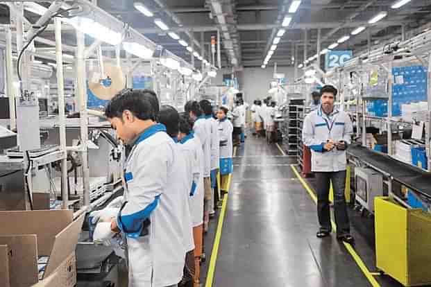 Workers at a hardware factory - representative image. 