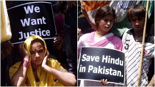 Hindus protest injustice against them