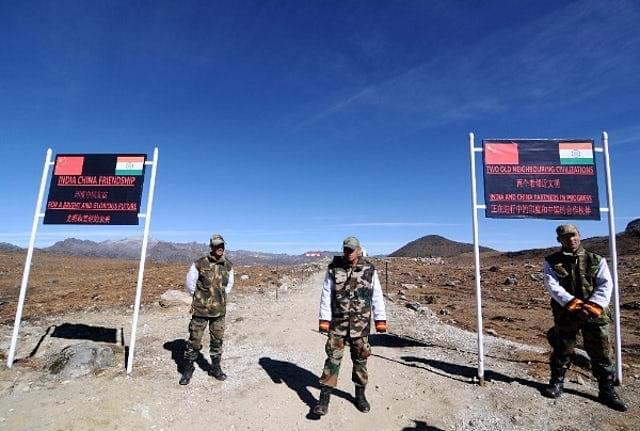 India-China border.