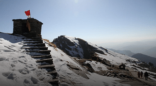 Tungnath temple remains inaccessible during the winter. (Raj)