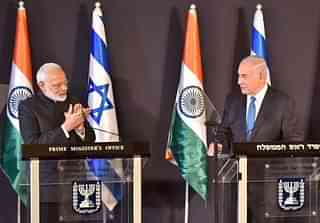 Prime Minister Narendra Modi and his Israeli counterpart Benjamin Netanyahu.