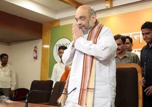 BJP national president Amit Shah (Deepak Gupta/Hindustan Times via Getty Images)