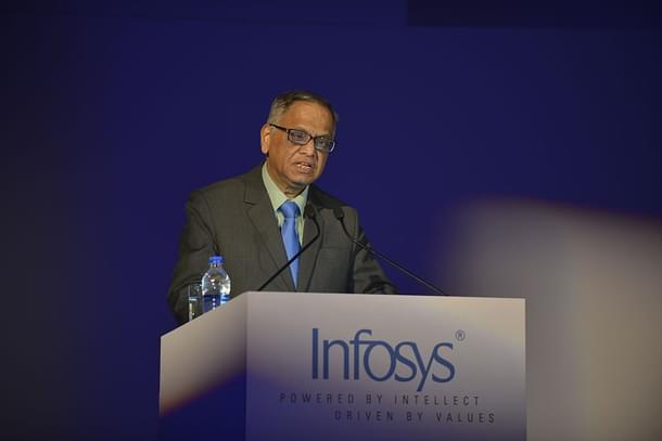 Narayana Murthy  (Hemant Mishra/Mint via GettyImages)  