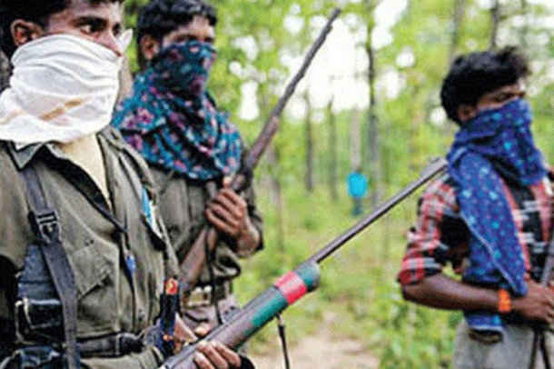 Naxals 
in Sukma district of Chhattisgarh