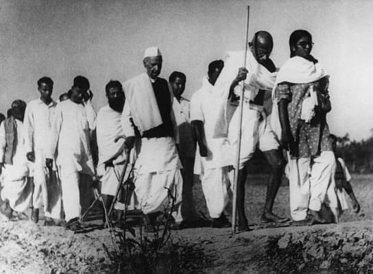 Mahatma Gandhi in Noakhali, 1946