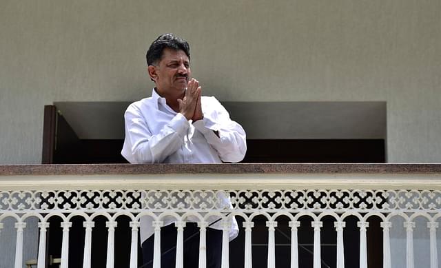 D K Shivakumar (Arijit Sen/Hindustan Times via Getty Images)&nbsp;