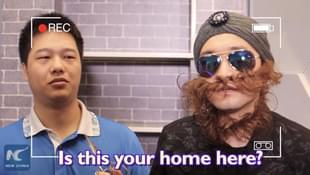 A screengrab of <i>Xinhua News </i>video.