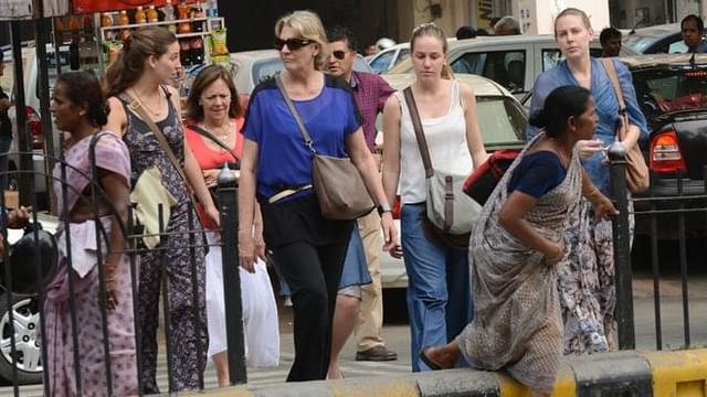 Foreign tourists in India

