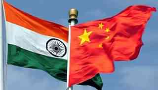 India and China flags. (Representative image)