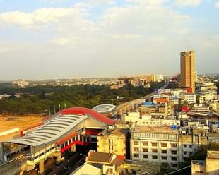 Bengaluru Metro One Evening View (Augustus Binu/www.dreamsparrow.net)