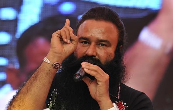 Gurmeet Ram Rahim Singh. (Sunil Saxena/ Hindustan Times via GettyImages)
