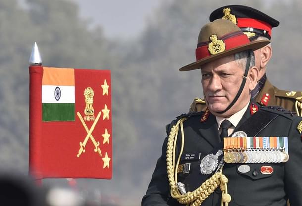 General Bipin Rawat (Arvind Yadav/Hindustan Times via GettyImages) 