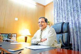 Karnataka Chief Minister K Siddaramaiah. (Hemant Mishra/Mint via GettyImages) 