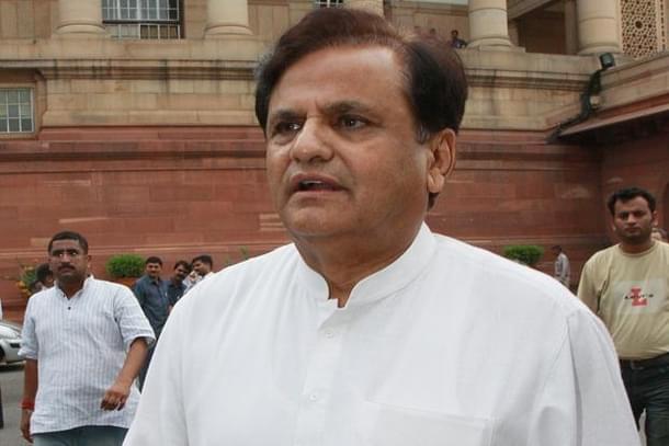 Congress leader Ahmed Patel